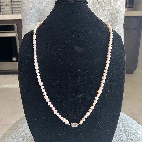 AKOYA PEARL LONG NECKLACE - Picture 3 of 9